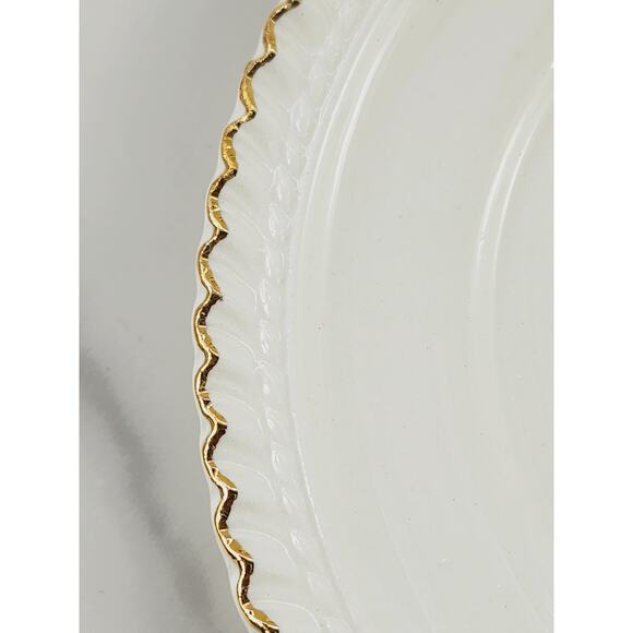 Harkerware Bread Plate Currier & Ives 6 1/4" Countryside Winter Scene USA x 5 - Picture 14 of 16